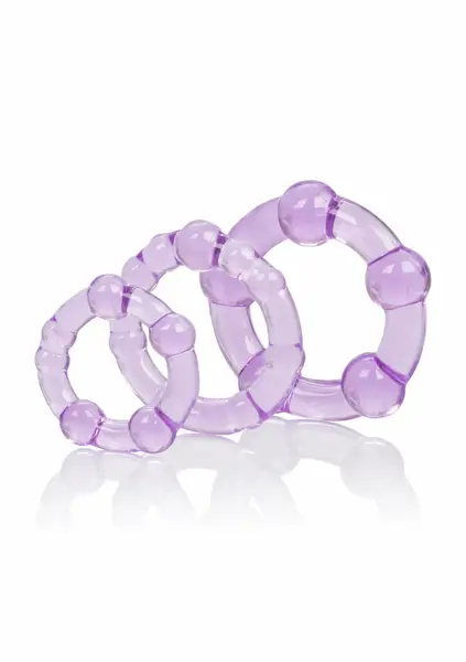 Island Rings Set - 3-Piece TPR Anatomical Support Rings, Assorted Sizes