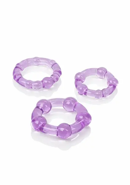 Island Rings Set - 3-Piece TPR Anatomical Support Rings, Assorted Sizes