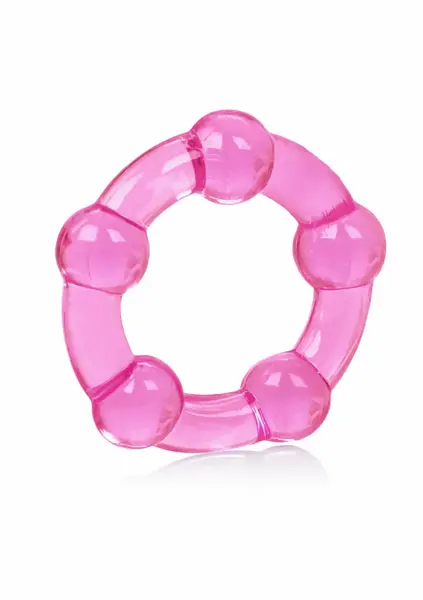 Island Rings комплект еластични релефни пръстени за пенис, 3 размера – модел 2