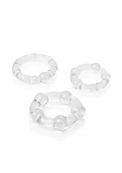 Island Rings Set - 3 Sizes, Textured TPR, Flexible Support Rings