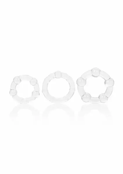 Island Rings Set - 3 Sizes, Textured TPR, Flexible Support Rings