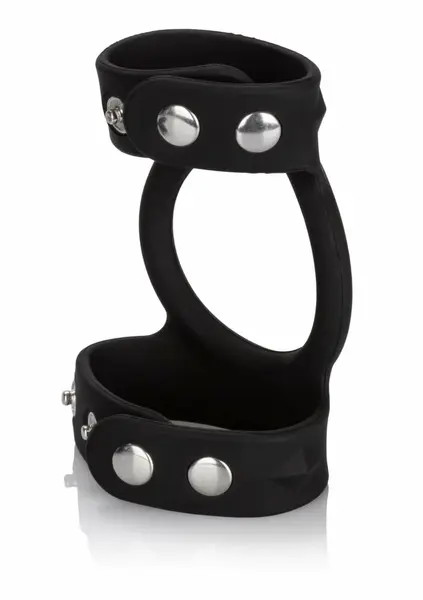Silicone Tri-Snap C & B Cage - Adjustable Support System, Black