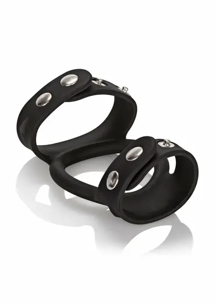 Silicone Tri-Snap C & B Cage - Adjustable Support System, Black