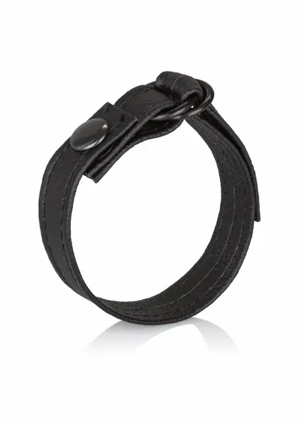 CalExotics Leather Cinch Adjustable Support Strap Black