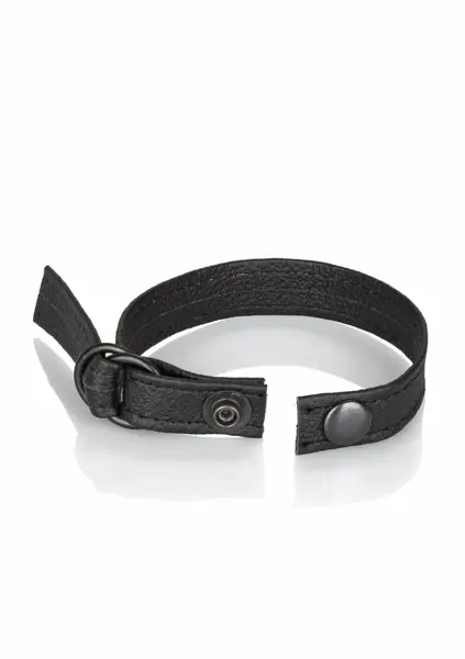 CalExotics Leather Cinch Adjustable Support Strap Black