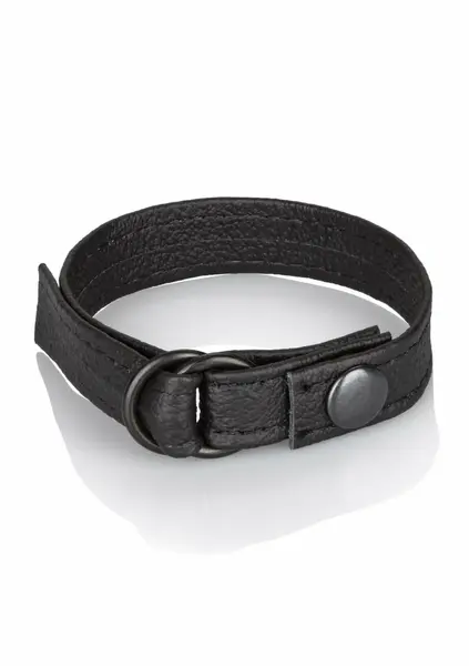 CalExotics Leather Cinch Adjustable Support Strap Black