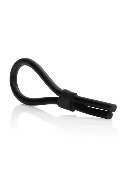 CalExotics Silicone Stud Lasso Adjustable Support Ring Black