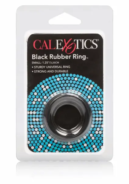 Rubber Ring Small - Flexible Support Ring, Compact Size, Black