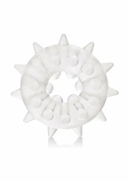 Sexagon Enhancer 2 Intimate Support Ring with Textured Surface TPE