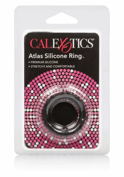 Adonis Atlas Silicone Ring - Flexible Comfort System, Red/Black