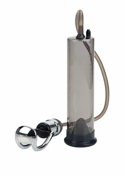 CalExotics Max Results Pump 9.25'' Cylinder, Ergonomic Handle, Smoke