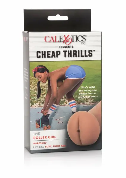 CalExotics Cheap Thrills The Roller Girl Intimate Sleeve TPE Flesh