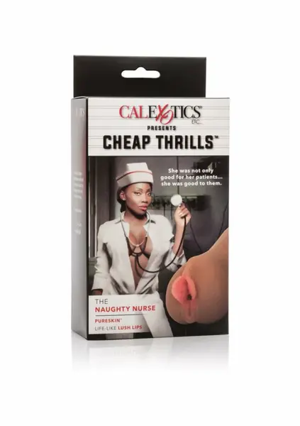 CalExotics Cheap Thrills Naughty Nurse Intimate Sleeve Pureskin TPE