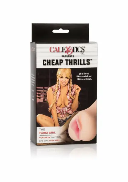 CalExotics Cheap Thrills The Farm Girl Intimate Sleeve TPE 13 cm
