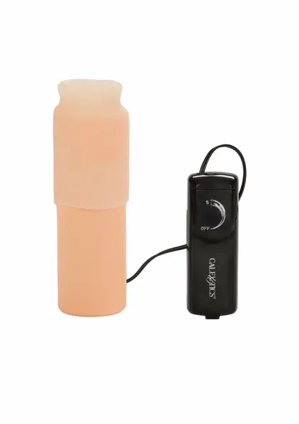 Vibrating Oro Simulator Multi-Speed Intimate Device, Compact PVC, 2AA