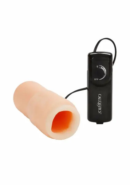 Vibrating Oro Simulator Multi-Speed Intimate Device, Compact PVC, 2AA