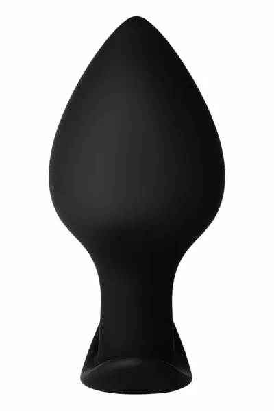 FORTO F-60 Spade Small Black Premium Silicone Plug 100% Smooth Surface