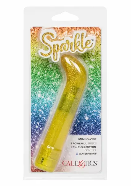 Sparkle мини вибратор за точка G с блясък, водоустойчив, 3 скорости