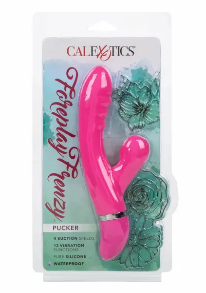 CalExotics Foreplay Frenzy Pucker Dual-Action Intimate Device Pink