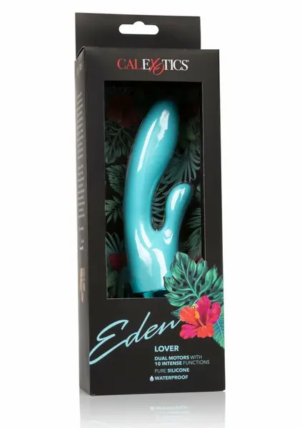 Eden Lover Petite Dual-Action Silicone Vibe, Waterproof, Pink