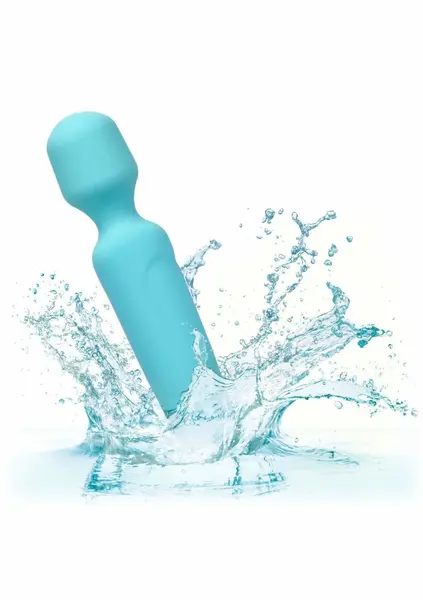 Eden Wand компактен силиконов вибратор микрофон, 10 режима, водоустойчив, черен