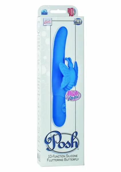 Posh Fluttering Butterfly 10-Function Silicone Intimate Device Pink