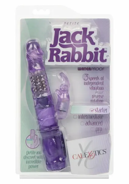California Exotic Petite Jack Rabbit Compact Dual-Action Vibrator Pink