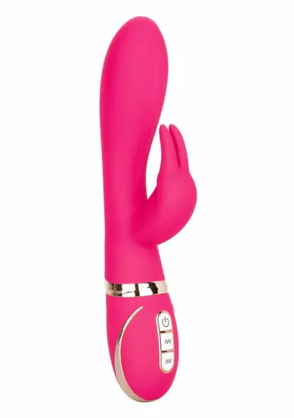 Silicone Ultra-Soft Rabbit Dual-Action Flexible Intimate Device Pink