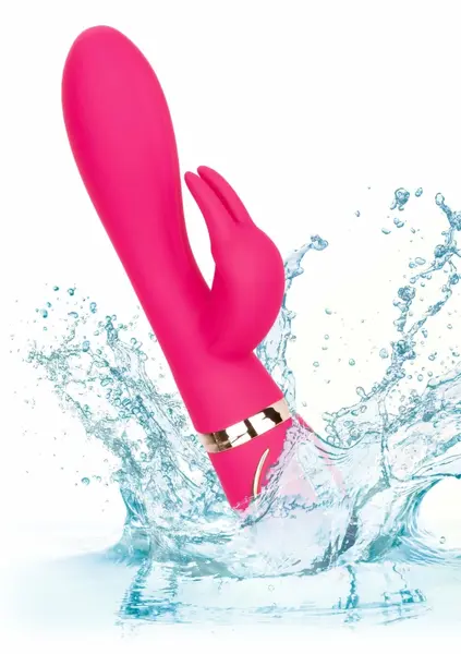 Silicone Ultra-Soft Rabbit Dual-Action Flexible Intimate Device Pink