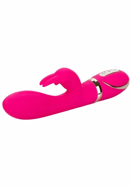 Silicone Ultra-Soft Rabbit Dual-Action Flexible Intimate Device Pink