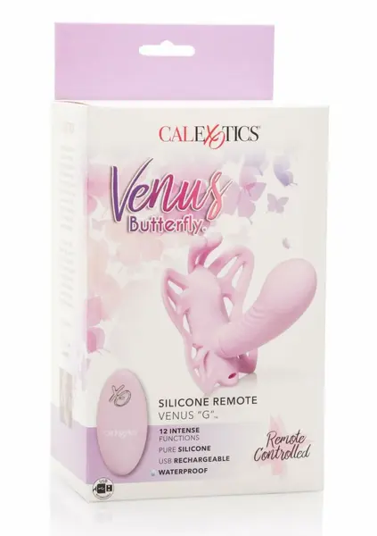 Butterfly Remote Venus G Silicone Intimate System with 12 Modes