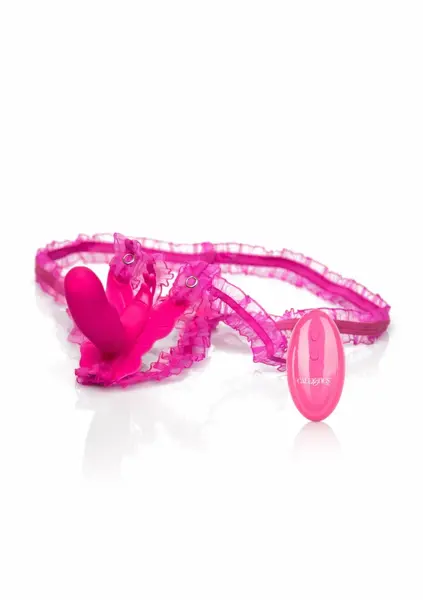 CalExotics Venus Butterfly Silicone Remote Intimate System Pink