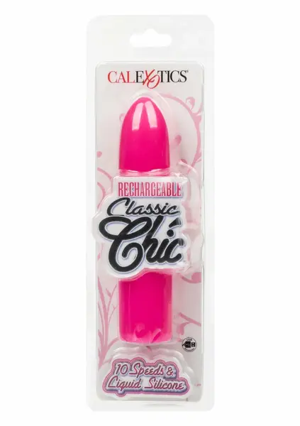 Classic Chic Mini Rechargeable - Compact Liquid Silicone Massager