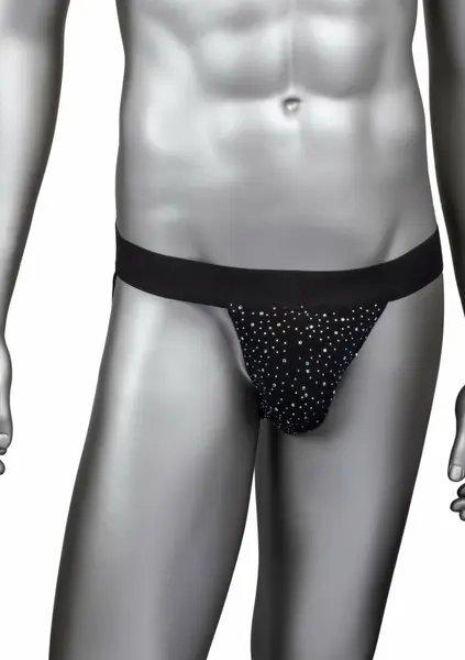 Radiance Jock Strap by Radiance - Mesh Comfort & Rhinestone Accents