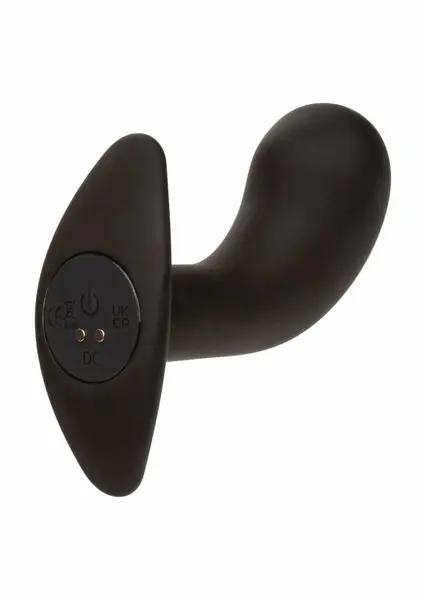 Rock Bottom Curved Probe Silicone Intimate Device USB Rechargeable Black