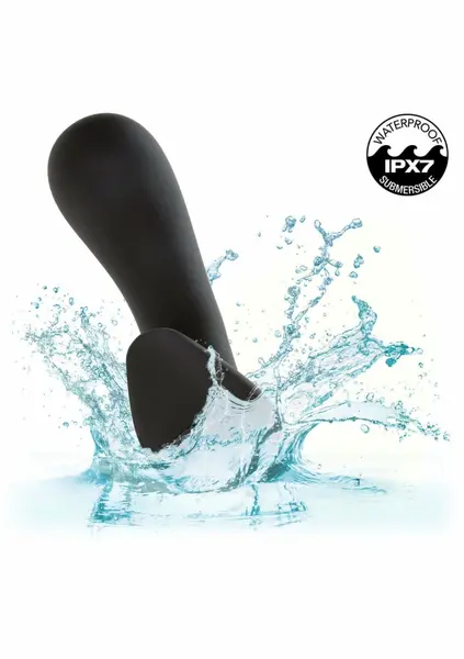 Rock Bottom Curved Probe Silicone Intimate Device USB Rechargeable Black