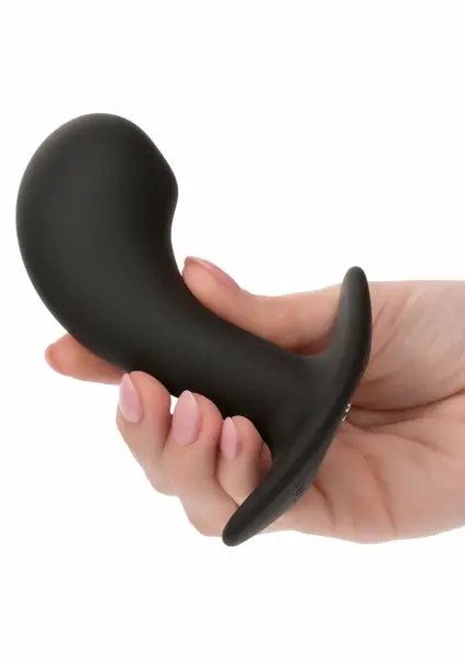 Rock Bottom Curved Probe Silicone Intimate Device USB Rechargeable Black