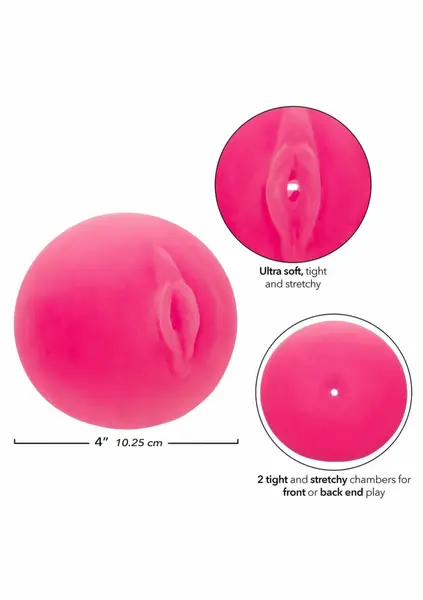 California Exotic Pop Sock Dual-Entry Intimate Machine Pure Skin 16 cm