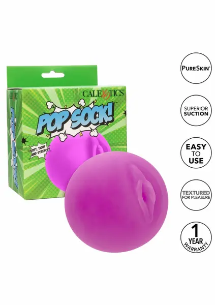 Pop Sock Pure Skin Intimate Sleeve Closed-End 13 cm