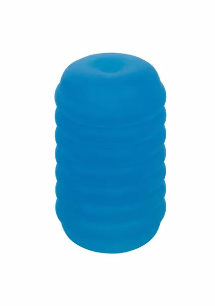 Pop Sock Ribbed Reversible Intimate Sleeve - Flexible & Textured, Clear