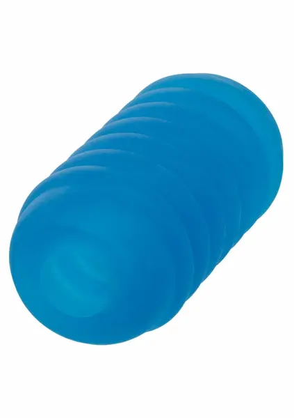 Pop Sock Ribbed Reversible Intimate Sleeve - Flexible & Textured, Clear