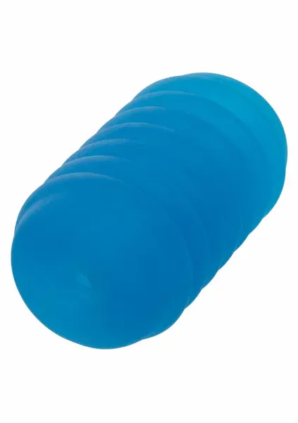 Pop Sock Ribbed Reversible Intimate Sleeve - Flexible & Textured, Clear