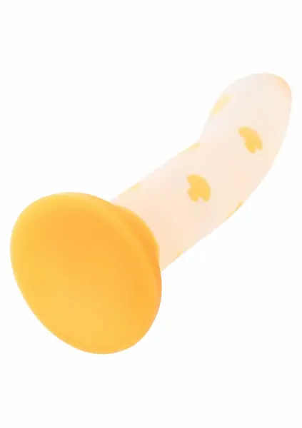 Glow Stick Mushroom Silicone Intimate Device Glow-in-the-Dark Suction Cup