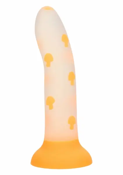 Glow Stick Mushroom Silicone Intimate Device Glow-in-the-Dark Suction Cup