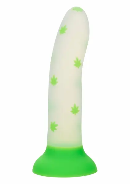 Glow Stick Leaf Silicone Model with Glow-in-the-Dark Leaf Pattern, Medium