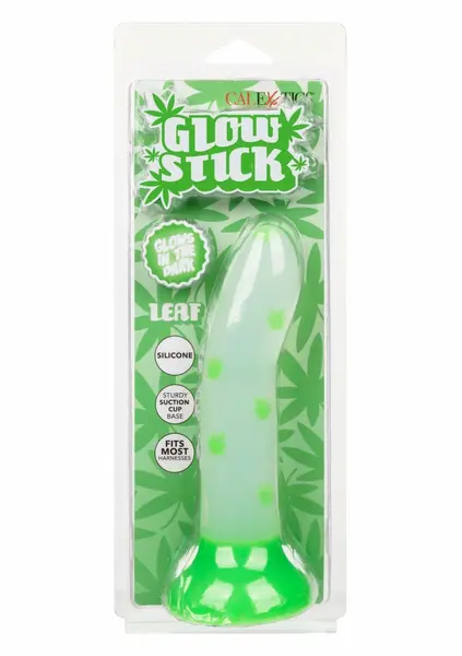 Glow Stick Leaf Silicone Model with Glow-in-the-Dark Leaf Pattern, Medium