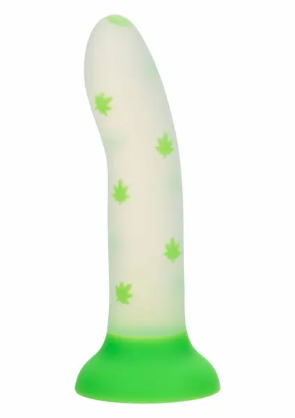 Glow Stick Leaf Silicone Model with Glow-in-the-Dark Leaf Pattern, Medium