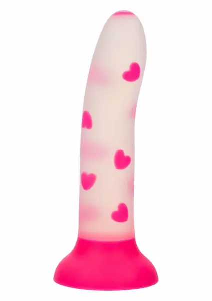 Glow Stick Heart by Glow Stick - Silicone, Glow-in-the-Dark, Suction Cup