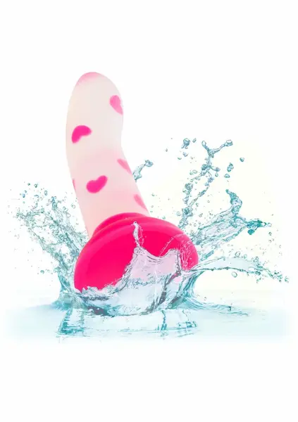 Glow Stick Heart by Glow Stick - Silicone, Glow-in-the-Dark, Suction Cup