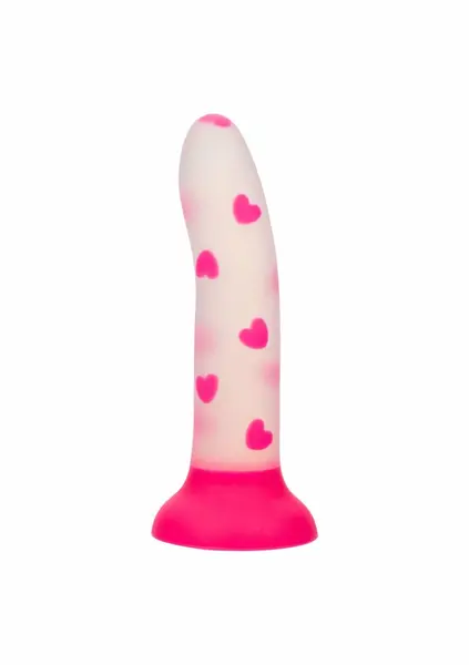 Glow Stick Heart by Glow Stick - Silicone, Glow-in-the-Dark, Suction Cup